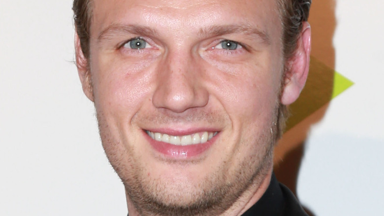 Nick Carter smiling