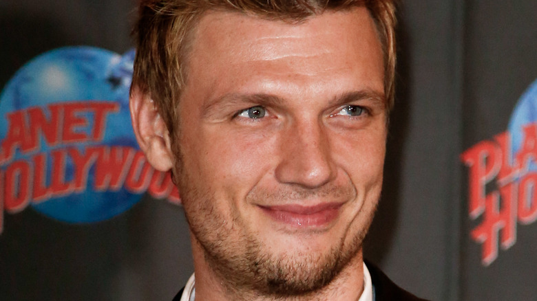 Nick Carter smiling