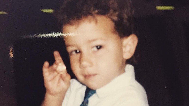 Nick Jonas as a child
