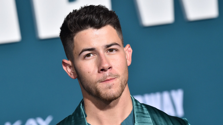 nick jonas black hair 