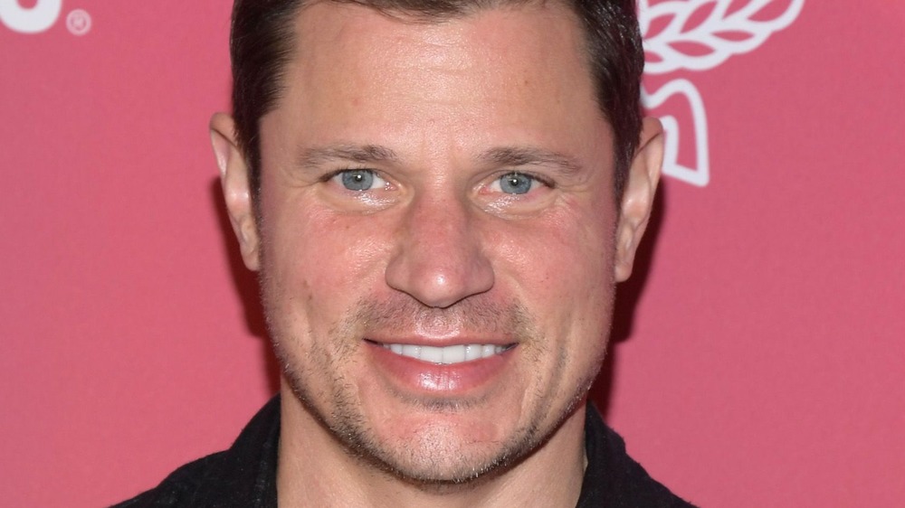 Nick Lachey smiling