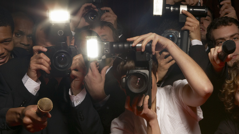 Photographers taking photos