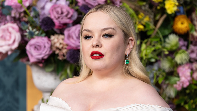 Nicola Coughlan at Netflix's "Bridgerton" Season 3 premiere