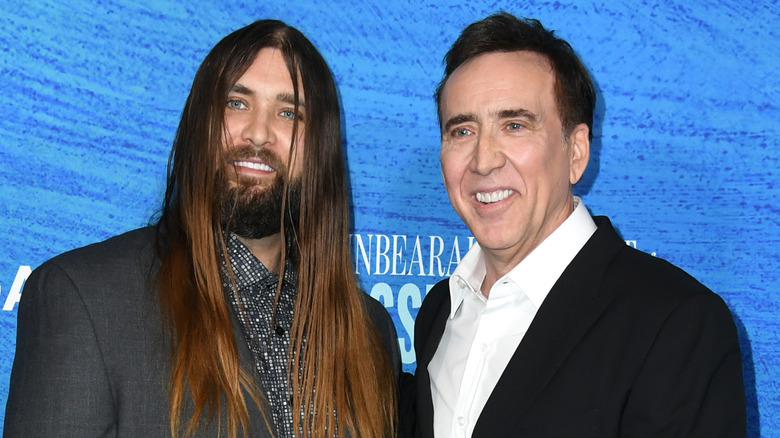 Nicolas Cage with Weston Cage Coppola