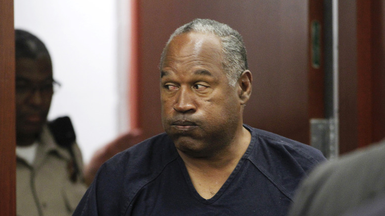 O.J. Simpson at evidentiary hearing