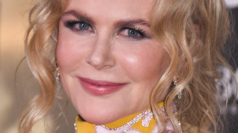 Nicole Kidman smiling on the red carpet