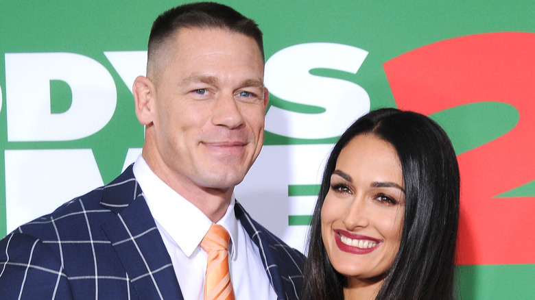 Nikki Bella with John Cena