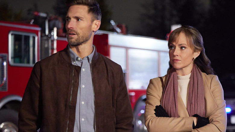 Andrew Walker and Nikki DeLoach in Grilling Season