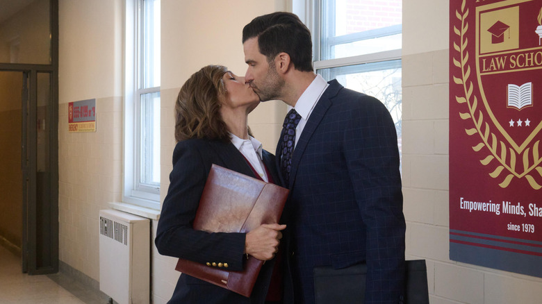 Nikki DeLoach and Bejnamin Ayres in True Justice: Eye for an Eye