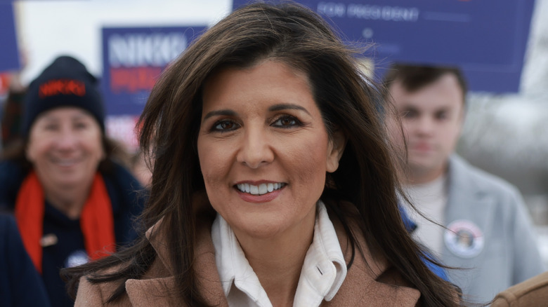 Nikki Haley smiling