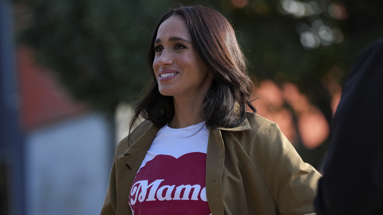 Meghan Markle smiling