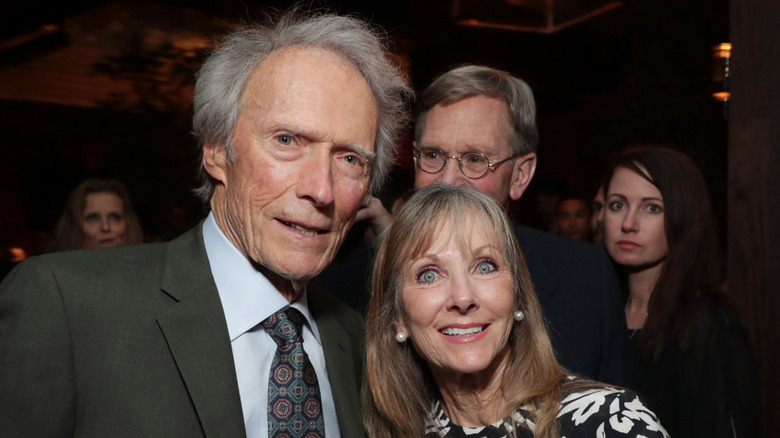 Clint Eastwood and Laurie Murray pose in 2018.