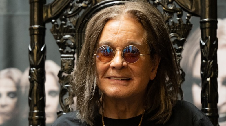 Ozzy Osbourne signs copies of 