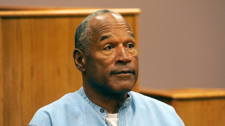 O.J. Simpson in court