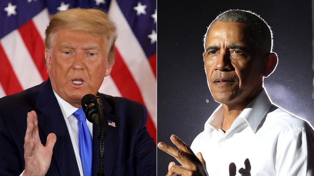 Donald Trump, Barack Obama