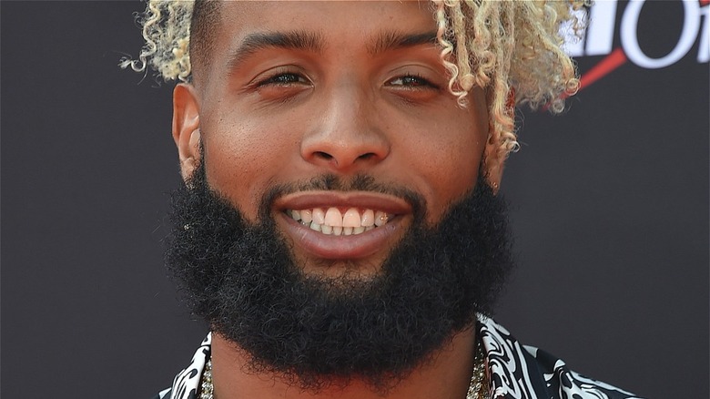 Odell Beckham Jr. smiling