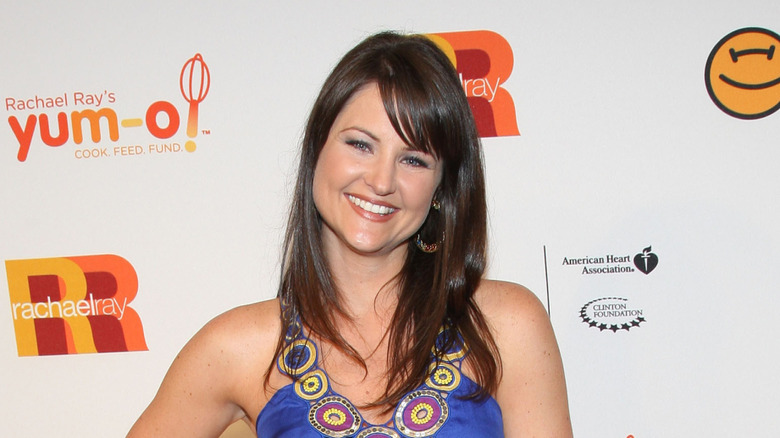 Kristan Cunningham attending a Rachael Ray event