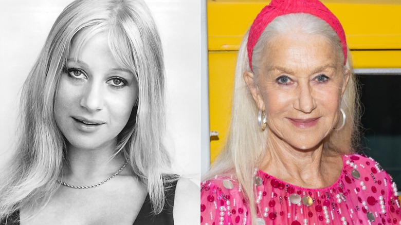 Helen Mirren smiling