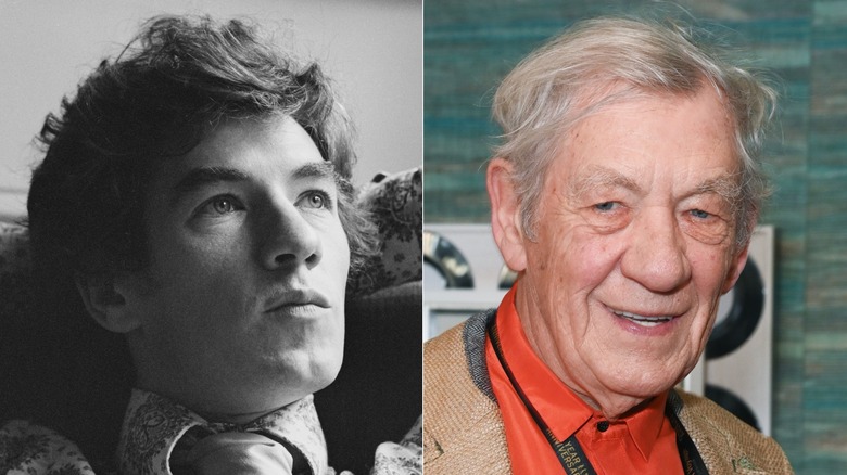 Ian McKellen smiling