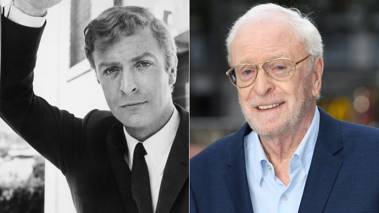 Michael Caine arm up