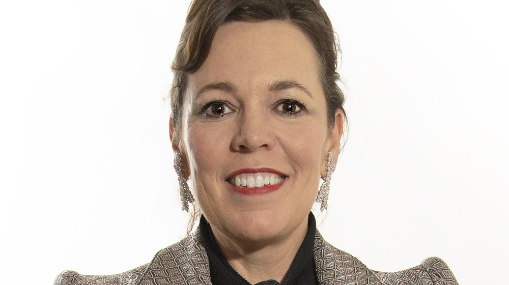 Olivia Colman smiling