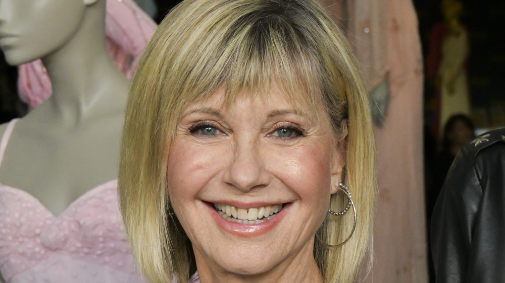 Olivia Newton-John smiling