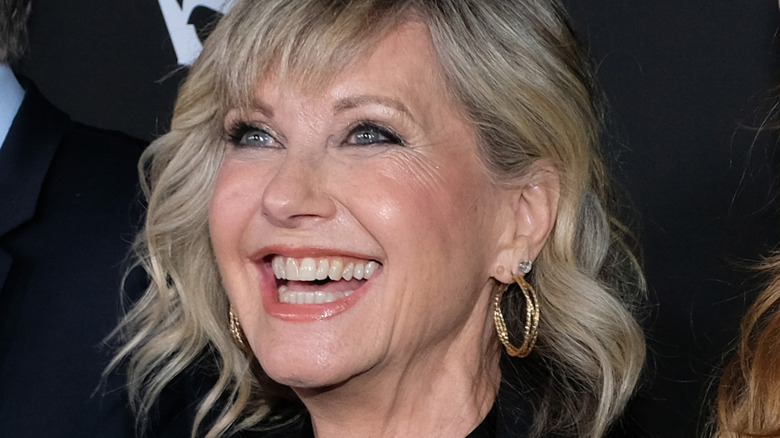 Olivia Newton-John, smiling, 2020 photo