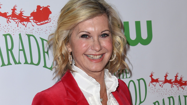 Olivia Newton-John smiles