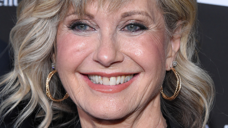 Olivia Newton-John smiling