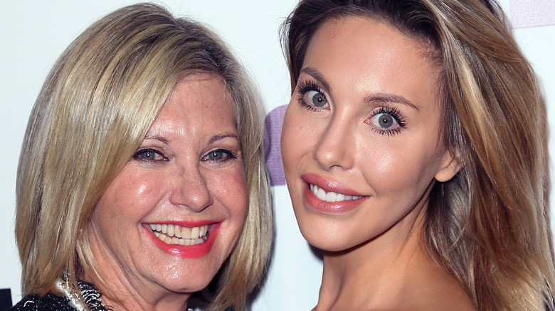 Olivia Newton-John and Chloe Rose Lattanzi