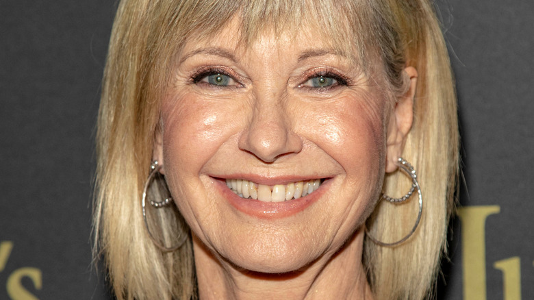 Olivia Newton-John smiling