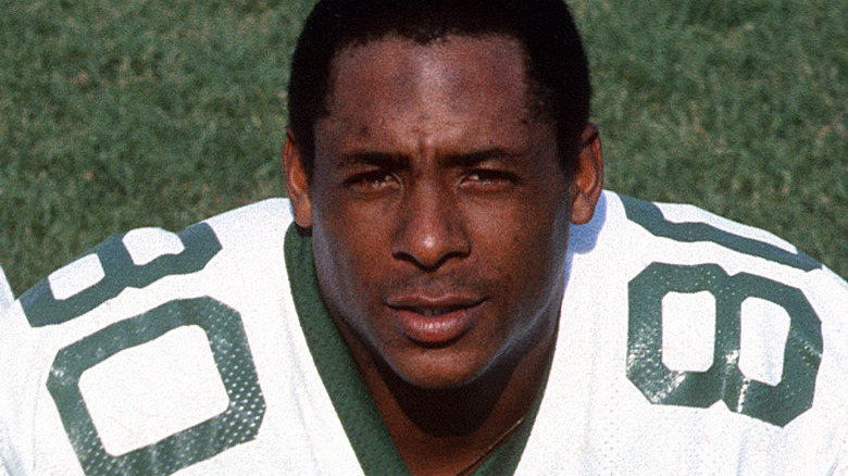 Lam Jones looking at camera 