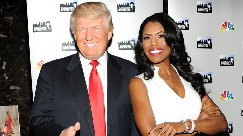 Omarosa Manigault attending the 46th NAACP Image Awards