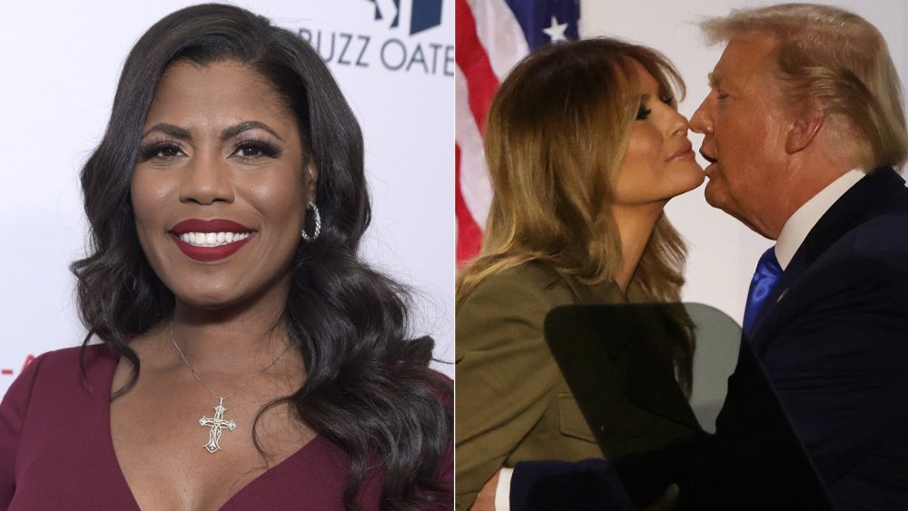 Omarosa and Melania and Donald Trump 