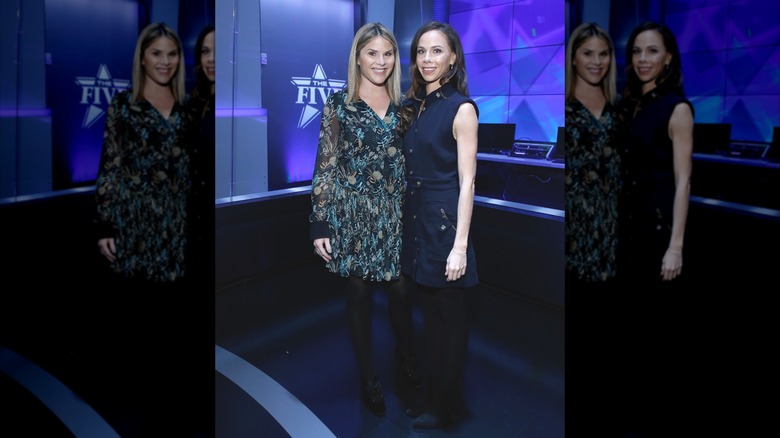 Jenna Bush Hager smiling with Barbara Bush