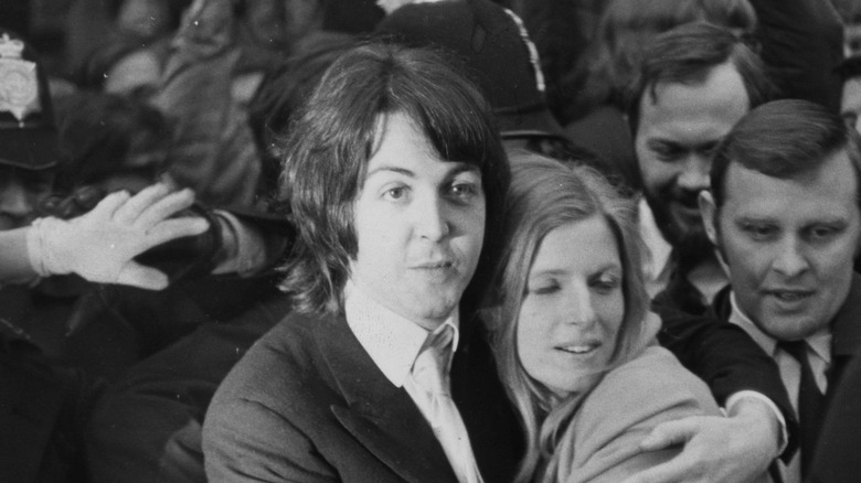 Paul McCartney and Linda Eastman in 1969