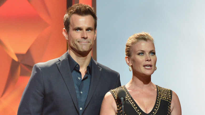 Cameron Mathison and Alison Sweeney at American Humane Association's 5th Annual Hero Dog Awards 2015