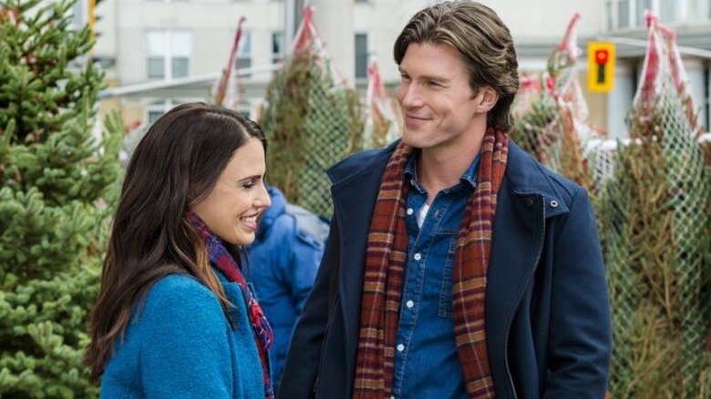 Jessica Lowndes and Christopher Russell in Merry Matrimony