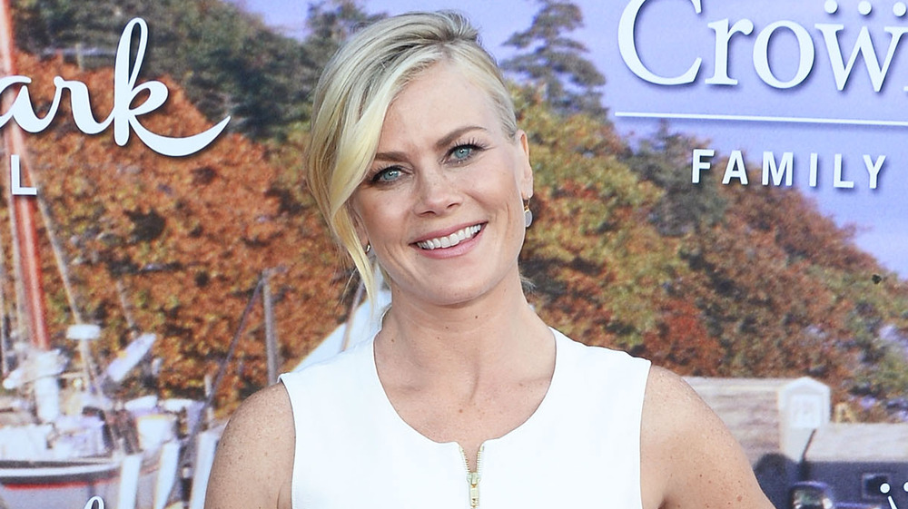 Alison Sweeney smiling