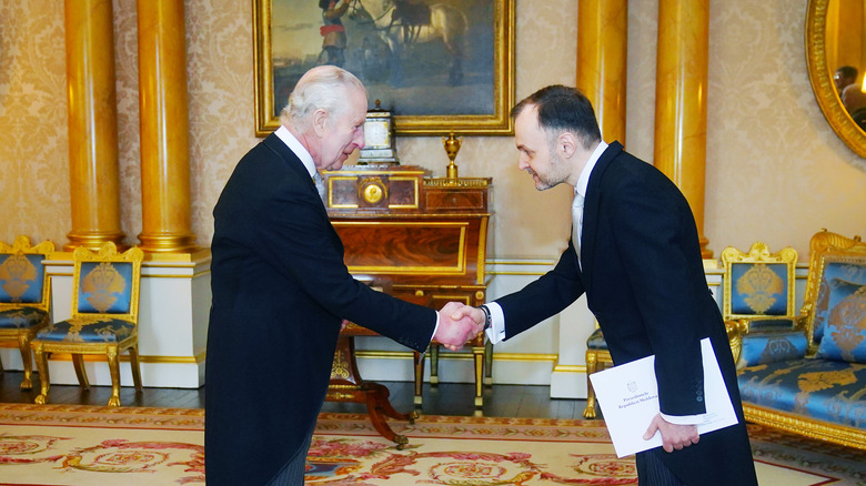 The Ambassador of Moldova King Charles III