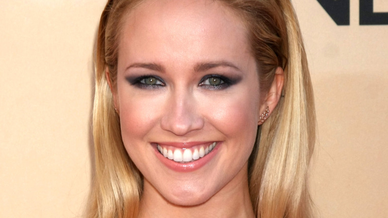 Anna Camp smiling