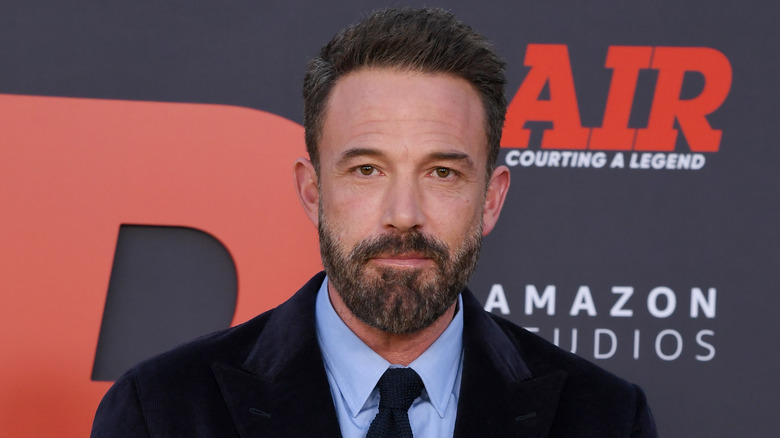 Ben Affleck looking serious