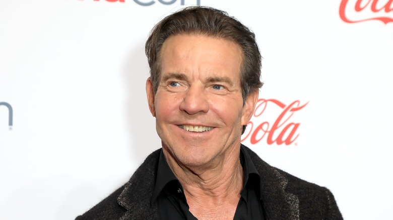 Dennis Quaid smiling