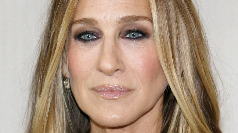Sarah Jessica Parker at a red carpet event in 2021. 