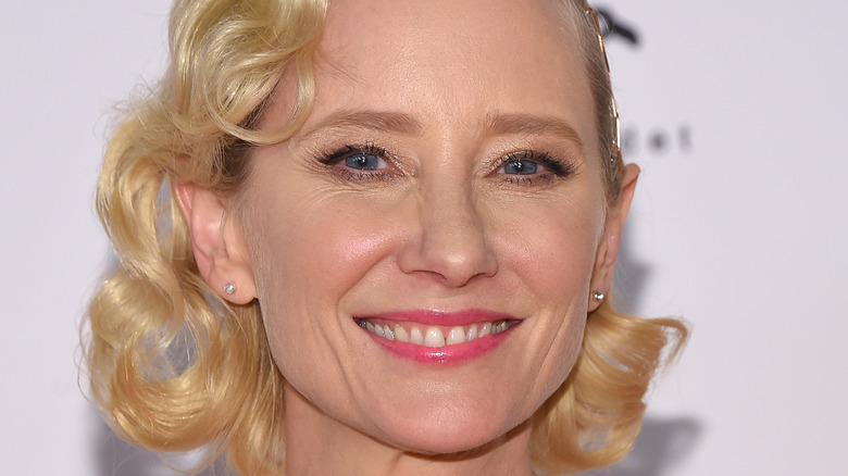 Anne Heche smiling