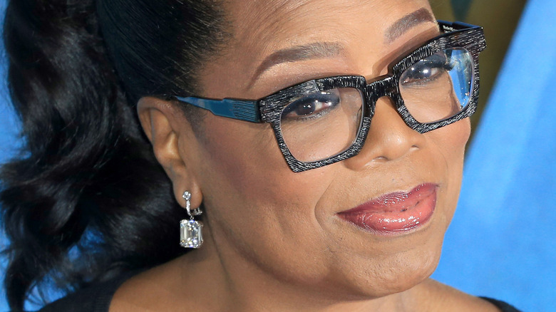 Oprah smiling
