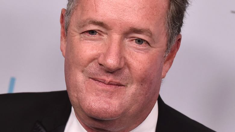 Piers Morgan posing