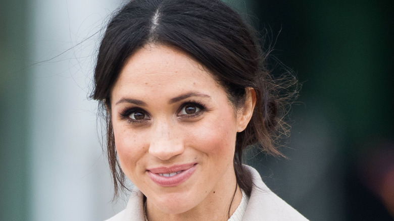 Meghan Markle smiling