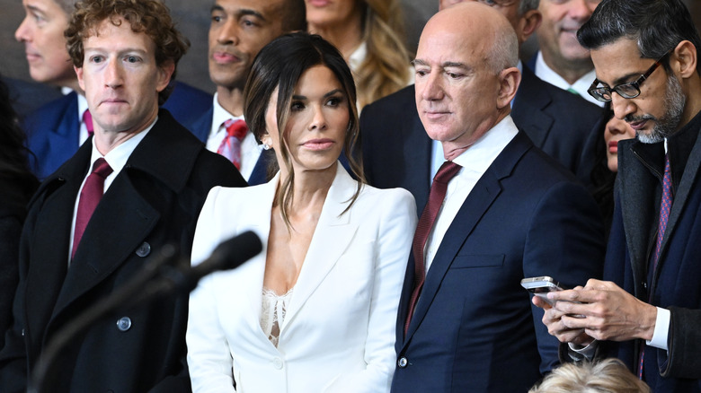 Lauren Sanchez, Jeff Bezos and others attend Donald Trump's second inauguration
