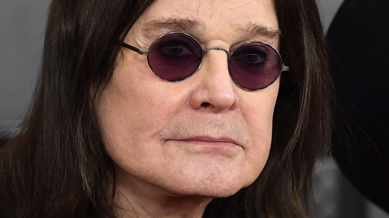 Ozzy Osbourne smiling